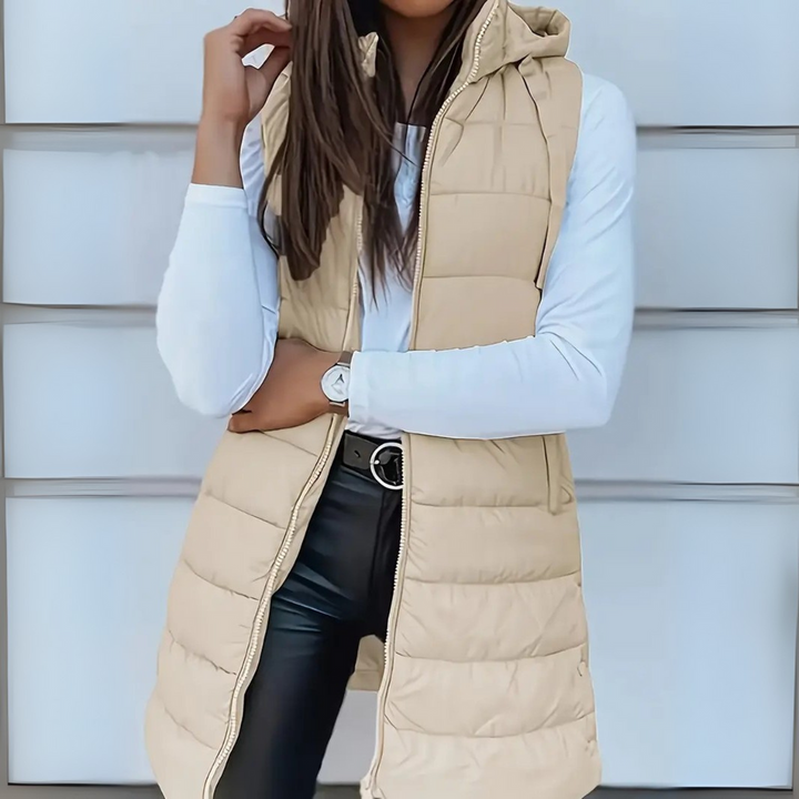 Sabrina | Lightweight Sleeveless Puffer Vest